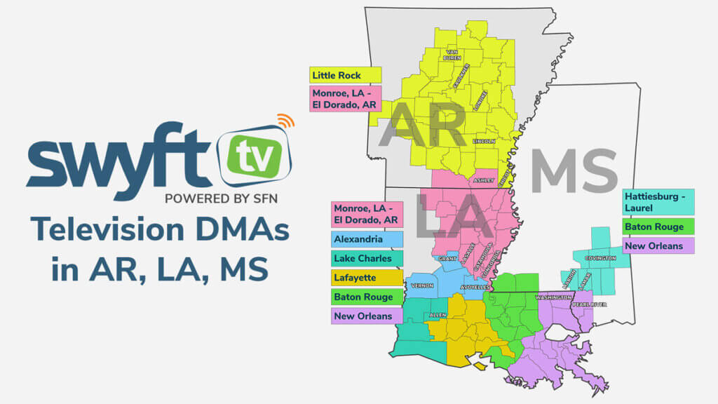 DMA map for SwyftTV customers featured image