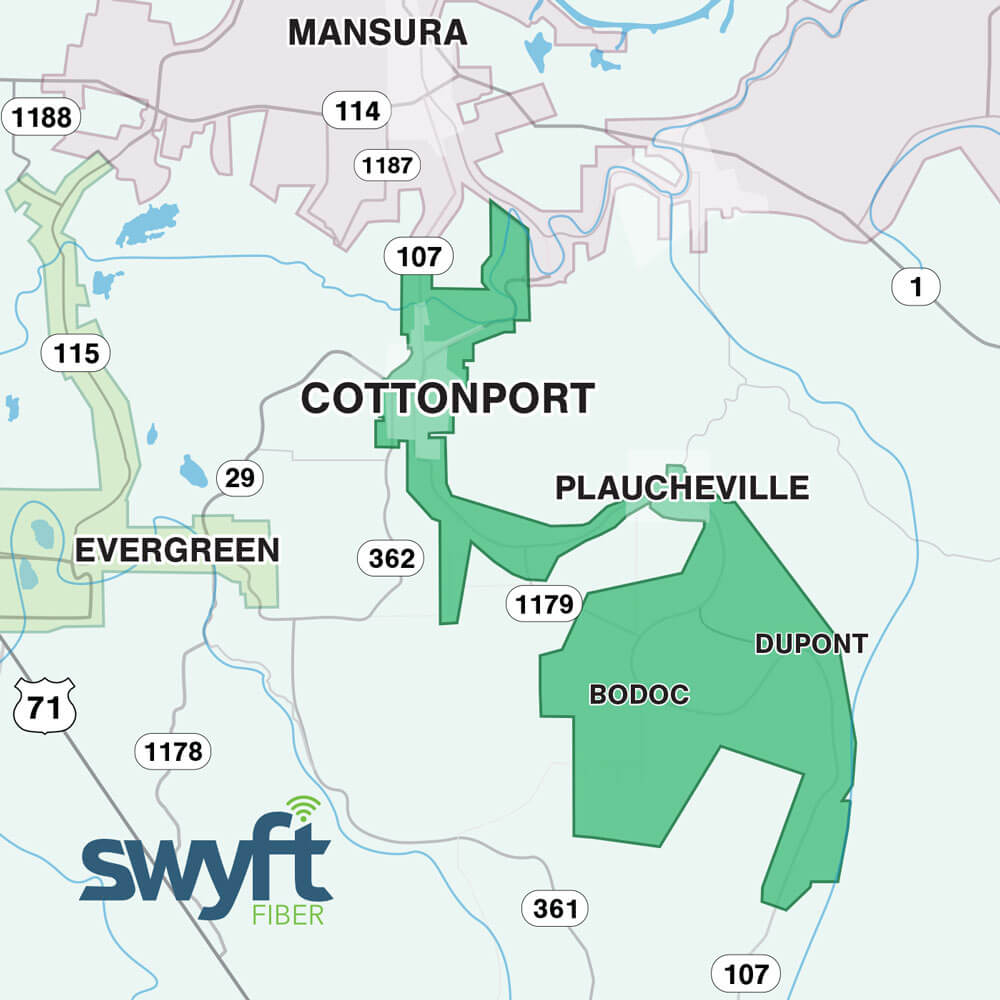 Cottonport Louisiana, Plauchville